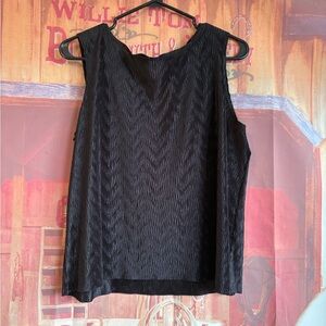 3/$10 Vintage Zarelle Paris Milan Crinkle Tank Top